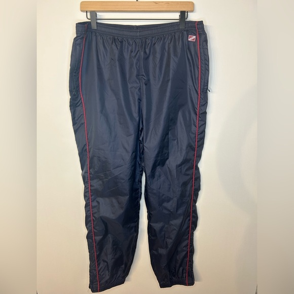 Lauren Ralph Lauren Pants - Lauren by Ralph Lauren Women’s Navy Blue and Red Track Pants, Size Large